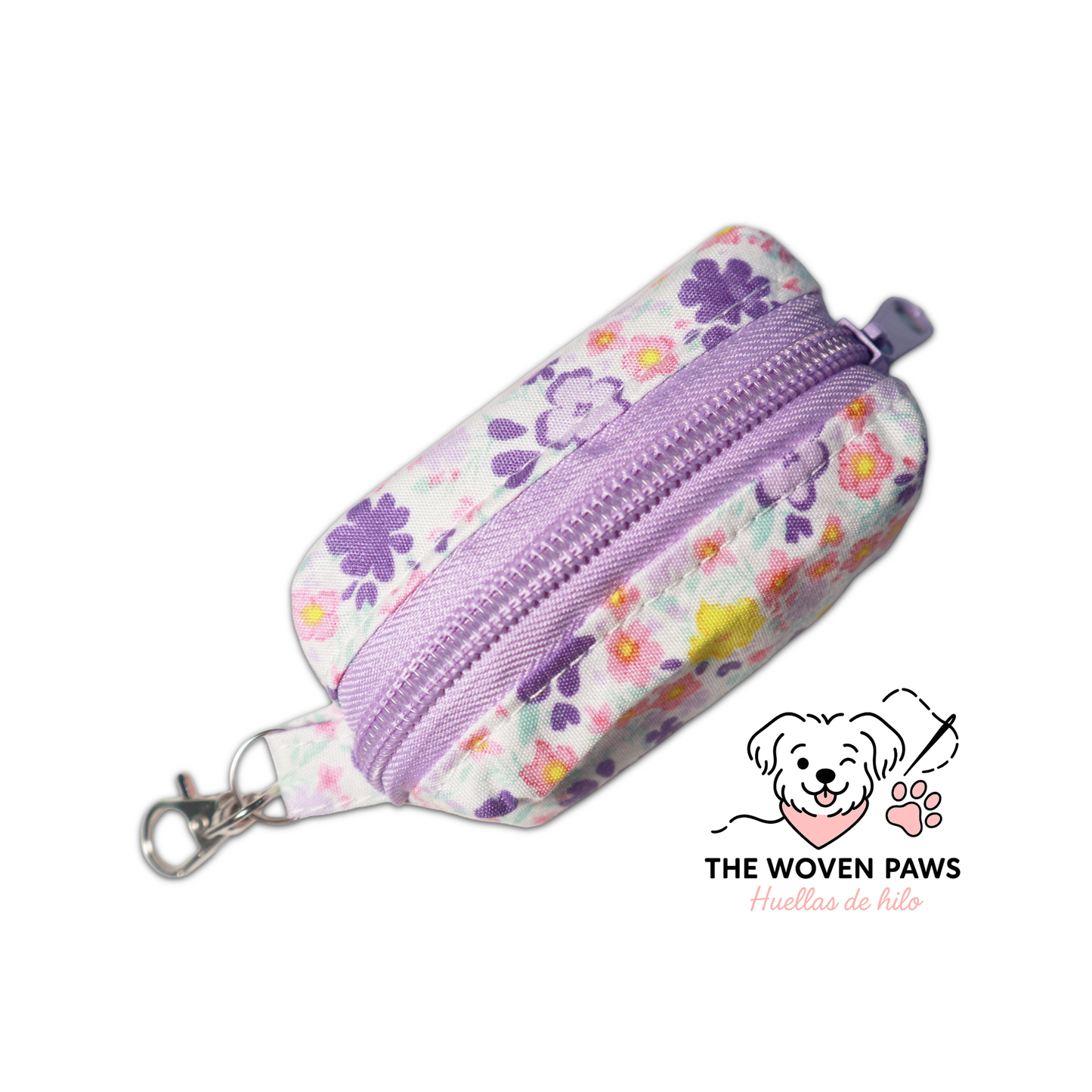 Lilac Love Poop Bag Holder