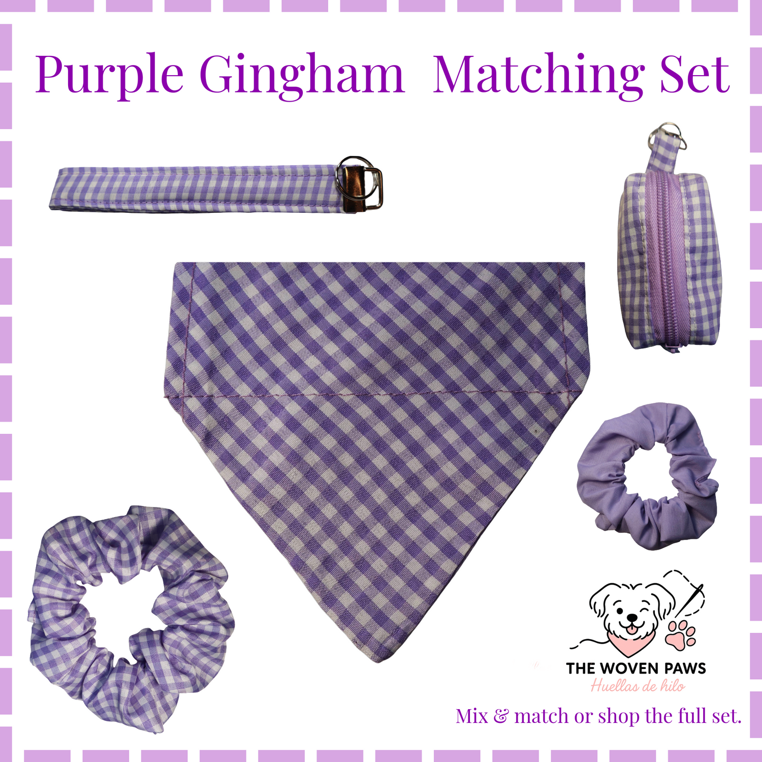 Purple Gingham Collection