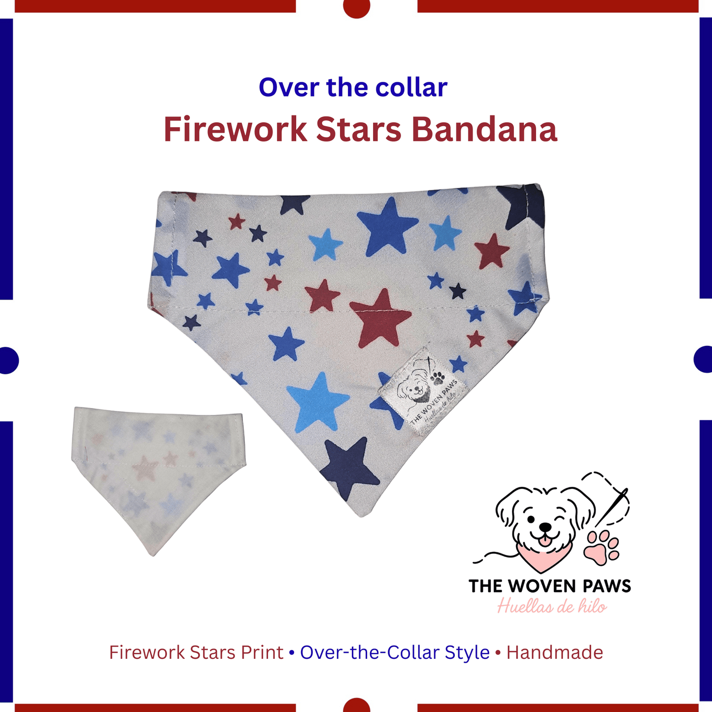 Firework Stars Bandana