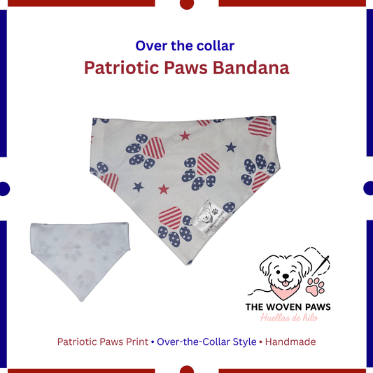 Patriotic Paws Bandana