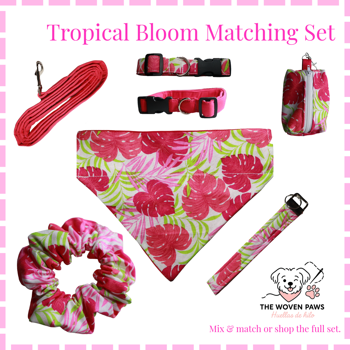 Tropical Bloom Collar