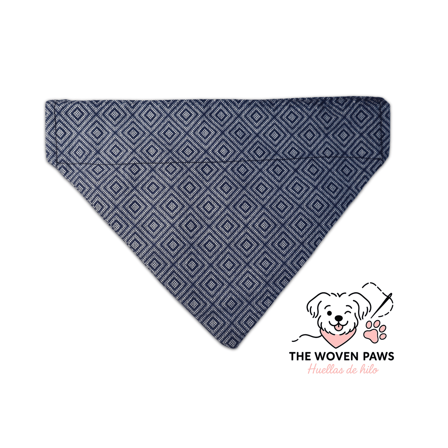 Navy Luxe Bandana