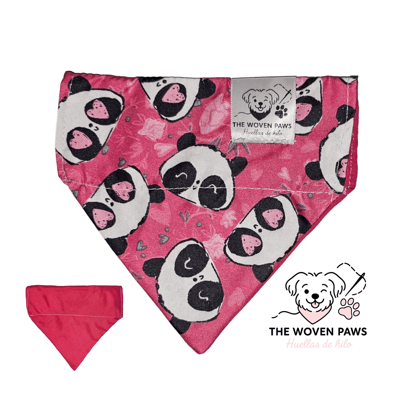 Panda Love Bandana