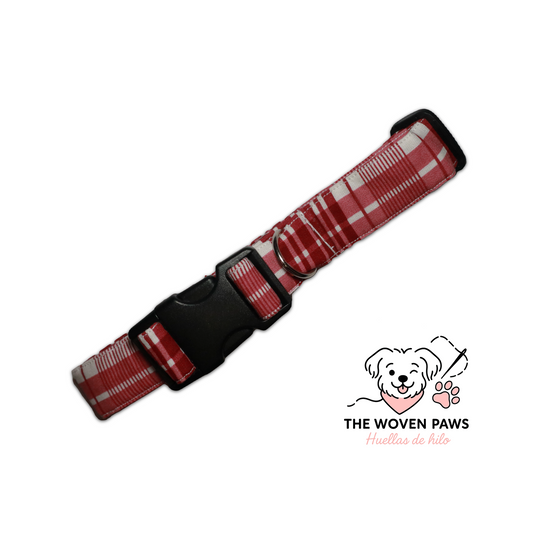 Wineberry Plaid Collar