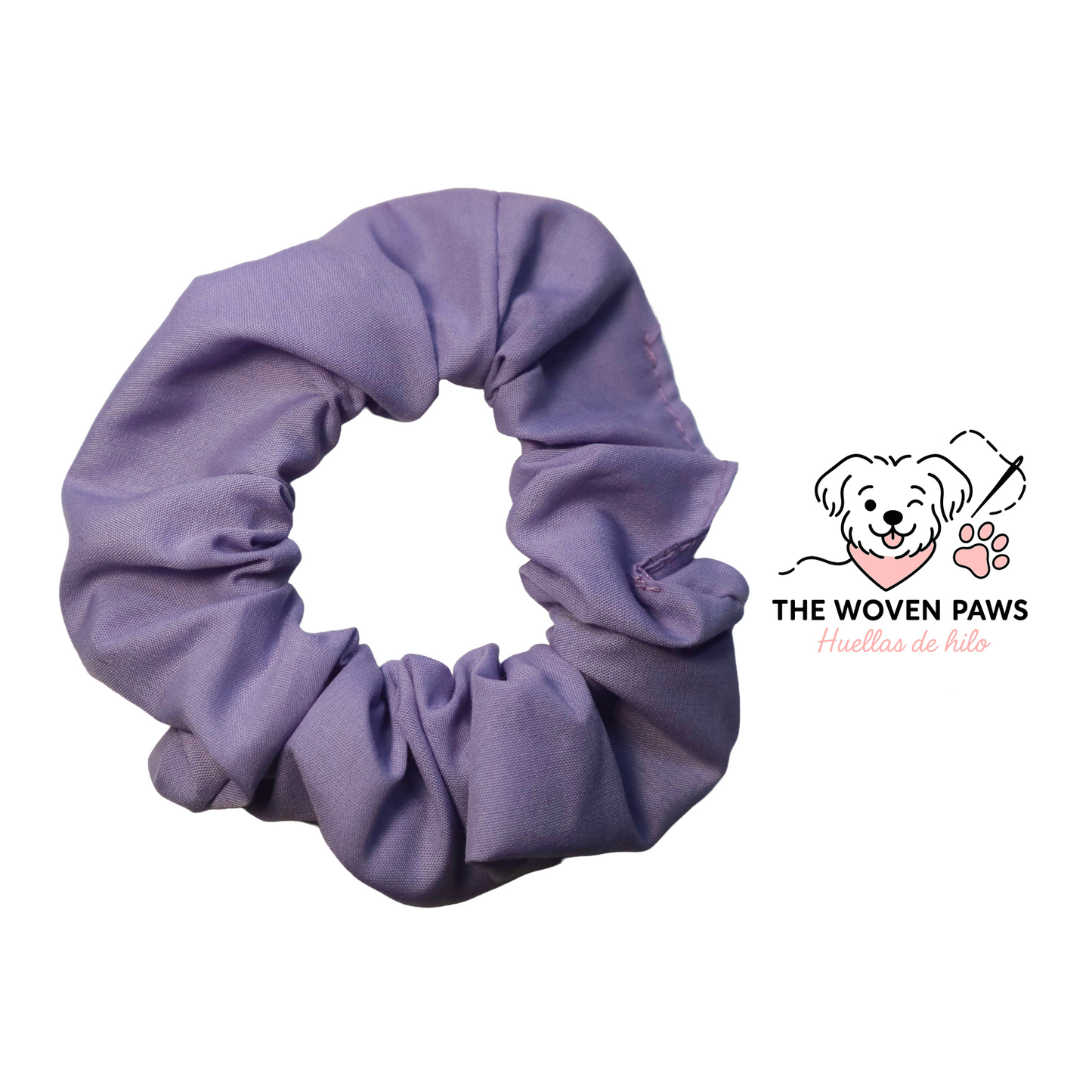 Lavender Glow Scrunchie