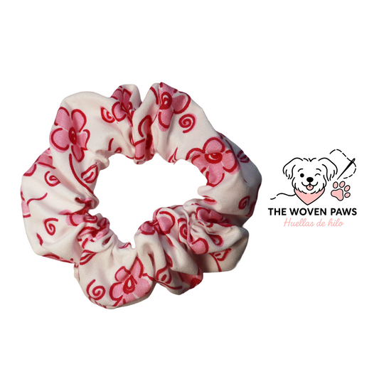 Pink Whimsy Scrunchie