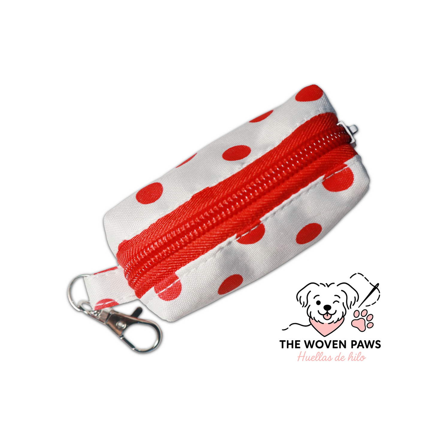 Cherry Dots Poop Bag Holder