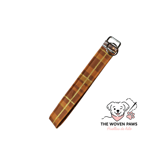 Autumn Glow Key Fob Wristlet