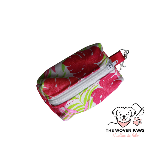 Tropical Bloom Poop Bag Holder